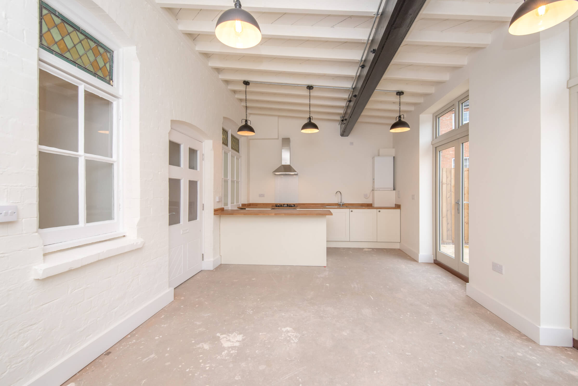 Park Mews, Plot 5 Kitchen and Living Area